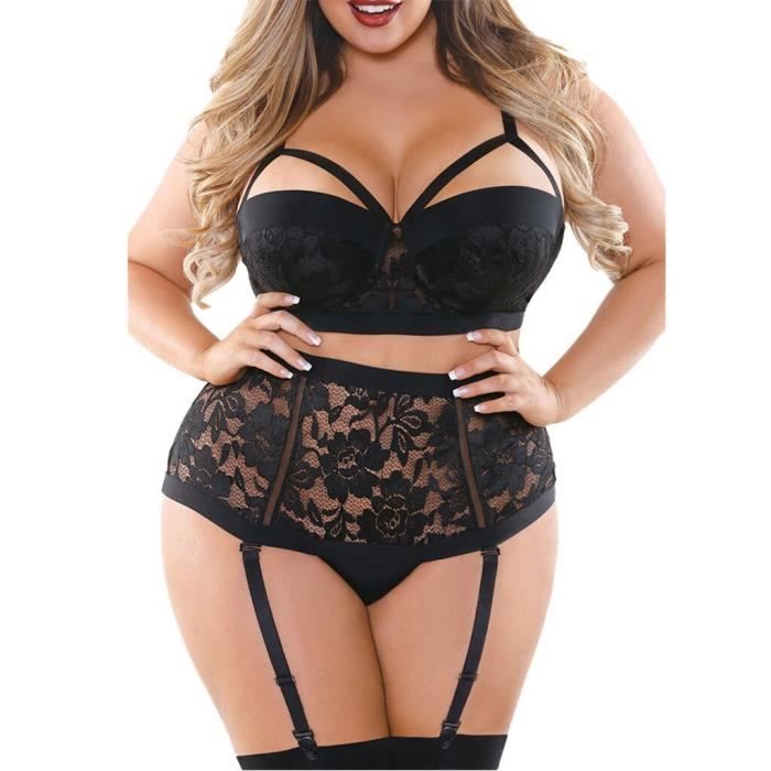 Brassière Lingerie Sexy grande taille pour femmes sous vêtements porno