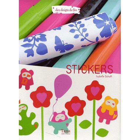 LIVRE STICKERS DECOUPAGE COLLAGE DE ISABELLE SC…
