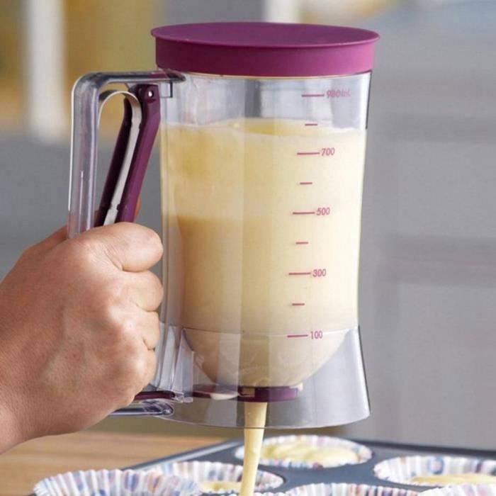 Gâteau Pancake Batter crème Distributeur entonnoir outil Cuisson Batter Dispenser