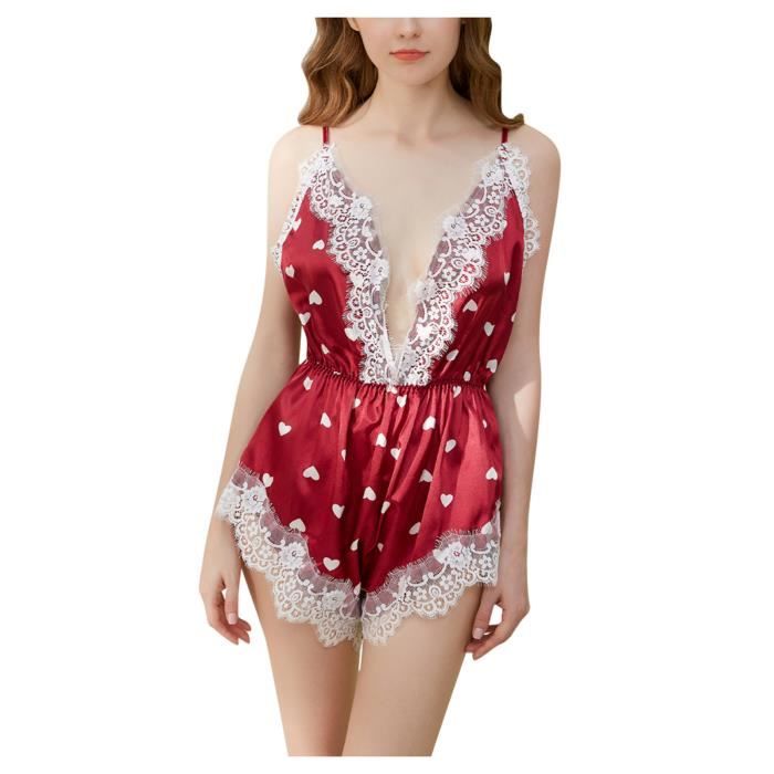 SOUTIEN GORGE Femmes Sexy Dentelle Vêtements De Nuit Lingerie Tentation