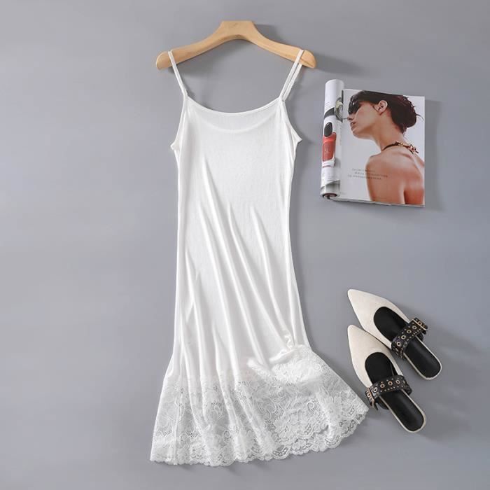 Ensemble De Lingerie Chemise De Nuit En Dentelle Pour Femmes Soie V Ritable Viscose