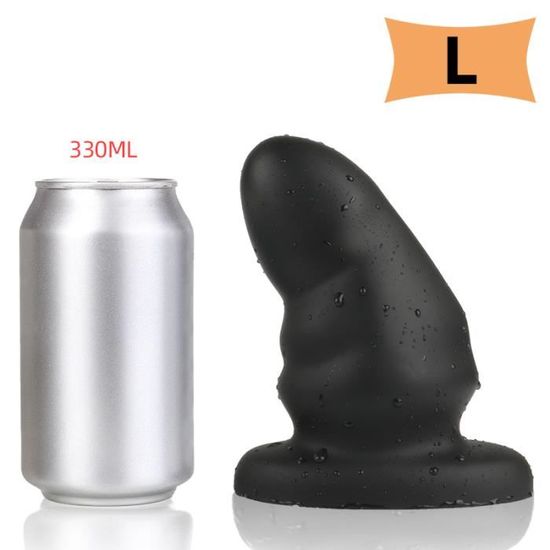 Black L Godemichet Anal Gros Godemichet Anal Jouets Sexuels Pour