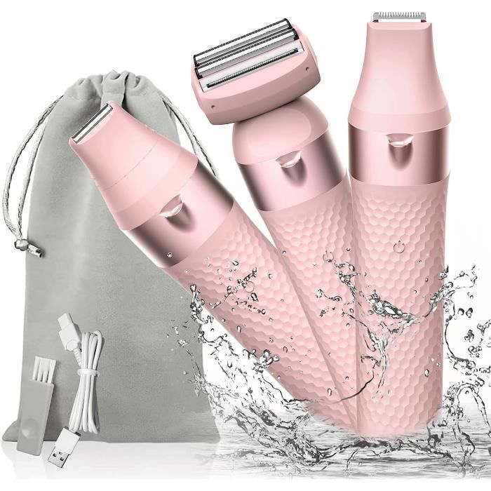 Tondeuse Bikini Scdom Rasoirs électriques Pour Femme Bikini 3 en 1