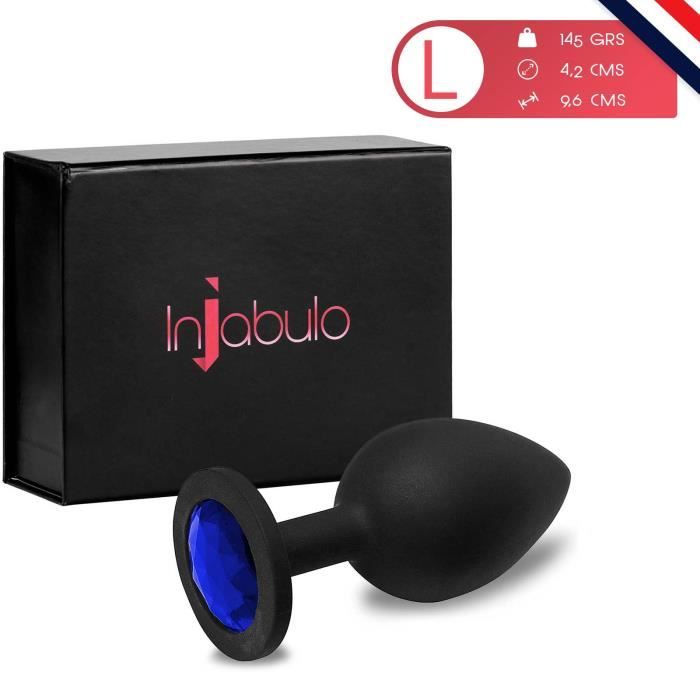 Bijou Anal Rosebud En Silicone M Dical Plug Intime Bleu Fonce Pour