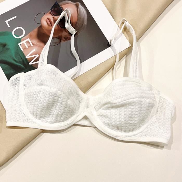 ENSEMBLE LINGERIE Femme Couleurs Unies Classiques Pour Un Confort Une