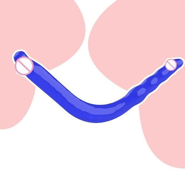 Norme godemiché Anal en Silicone à Double pénétration pénis Long Plug