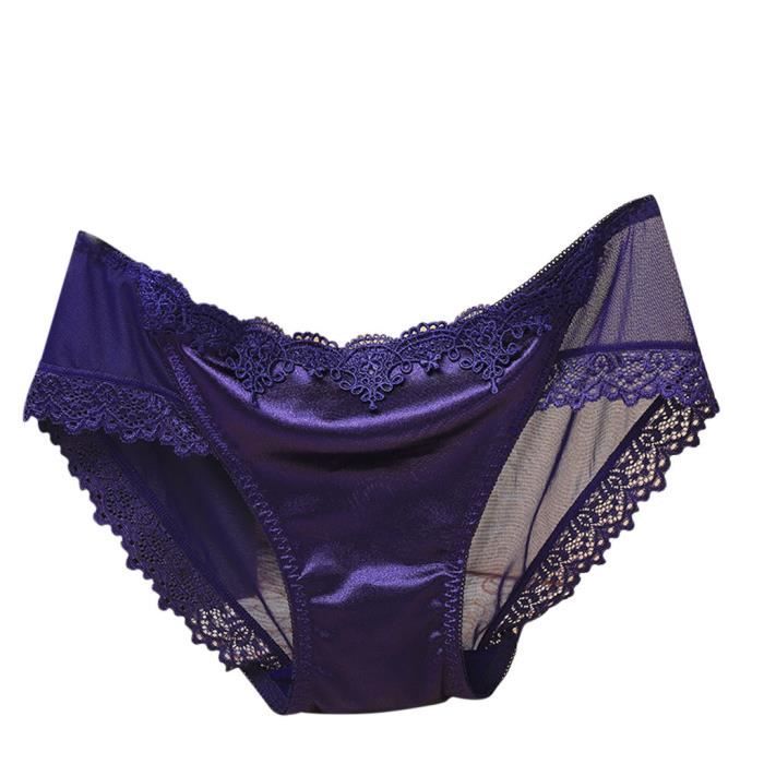 Lingerie Sexy Femme Dentelle String Ouvert Culotte G Pants Lingerie