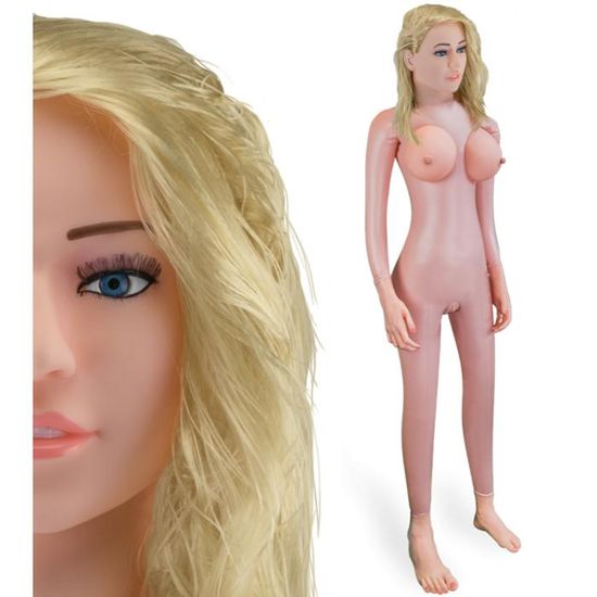 Poup E Gonflable Sexuelle R Aliste Blonde Love Vibes Double D
