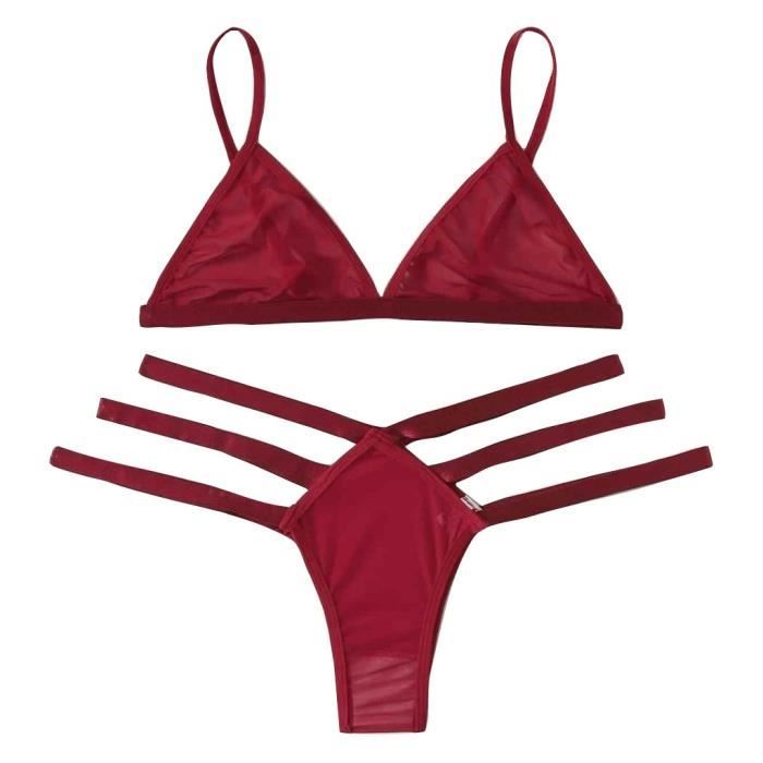 Lingerie Sexy Dentelle String String Sous V Tements V Tements De Nuit