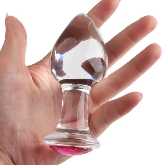 Godemichet Anal En Verre De Cristal Pour Hommes Et Femmes Jouet Sexuel