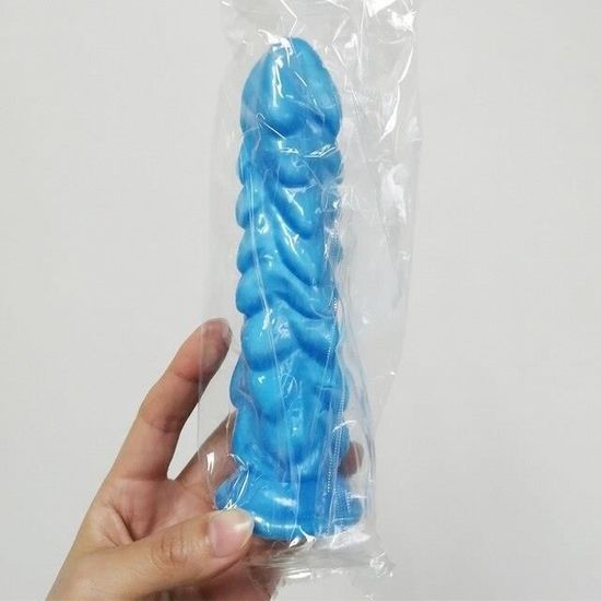 Plug Blue Mini Godemich Anal Avec Ventouse Faux P Nis Souple Et