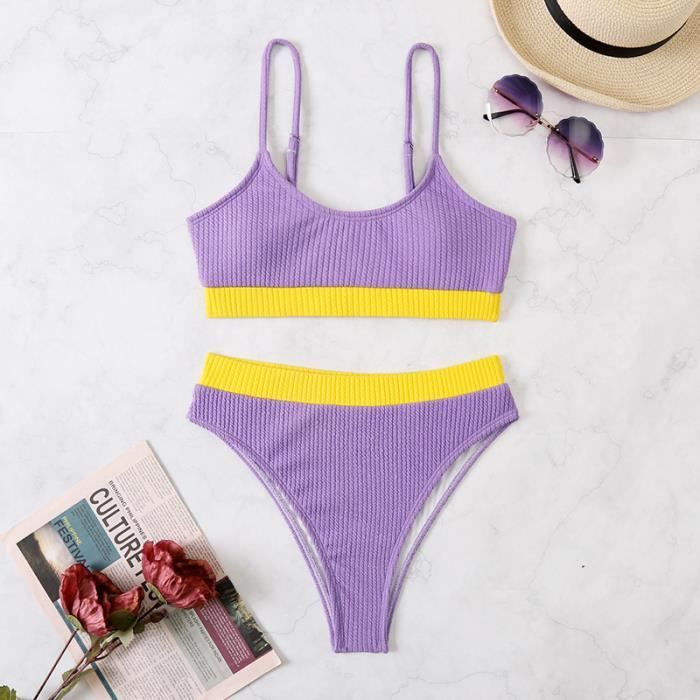 Maillot De Bain Femme Chic Mode Boh Me Bikini Grande Taille Elegant
