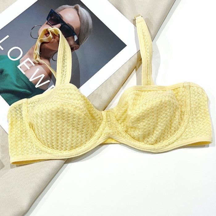 Ensemble Lingerie Femme Couleurs Unies Classiques Pour Un Confort Une