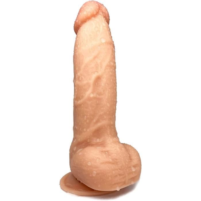 Gode Réaliste pour Femme avec Ventouse avec Ventouse Plugs Anals Sex