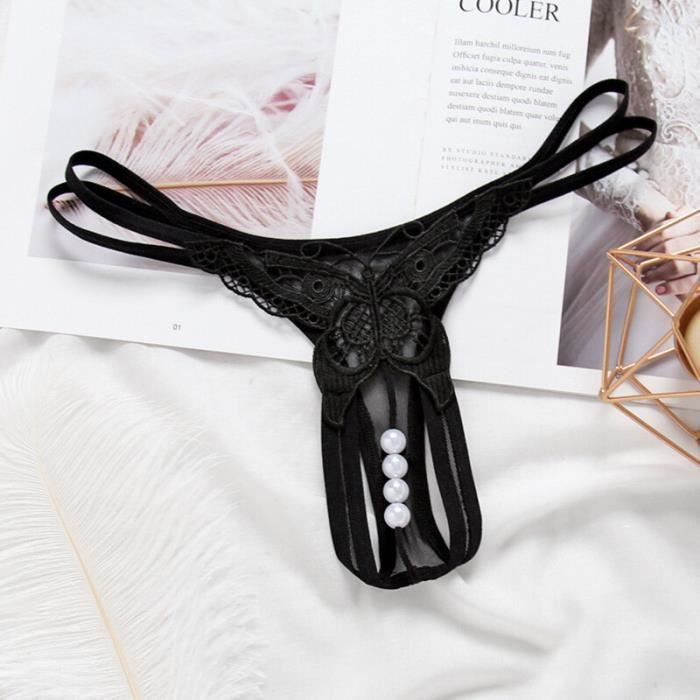 Sous V Tement Culotte Bikini Rotique Pour Femme Sous V Tement Sexy Avec Dossier Ouvert Pour
