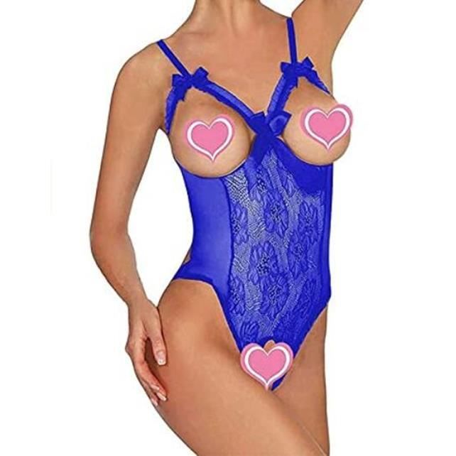 Sexy Femmes Dentelles Nuisettes Vetements De Nuit V Cou Lingerie