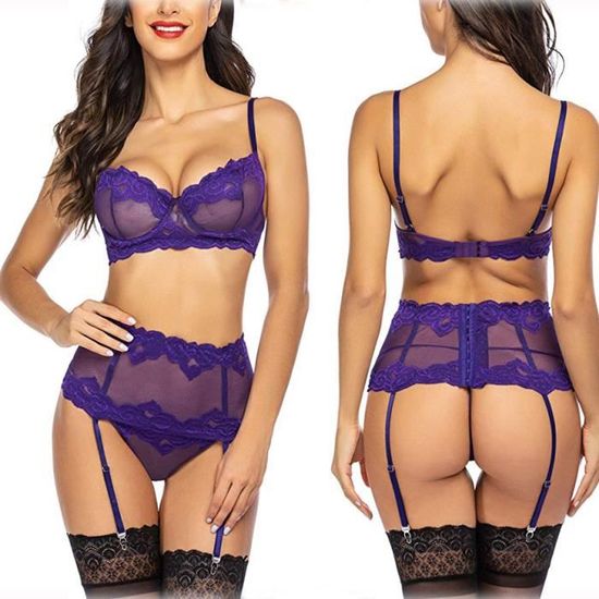 Femme Ensemble Lingerie Erotique Lingerie Erothique Pi Ces Ensemble