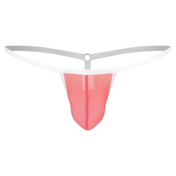 Iixpin Homme Micro String Ficelle Sexy Bikini Thong T Back Sous