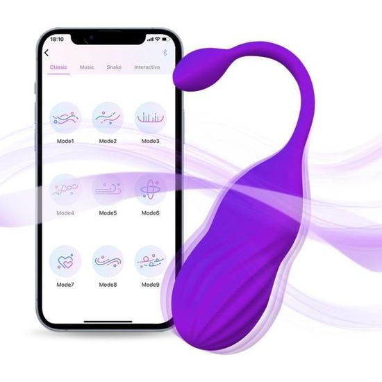 Vibromasseurs Feminin À Distance Avec App Sex ToýS Femme Sex Toys
