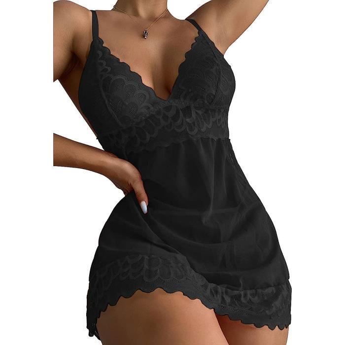 Coordonnes Ensemble Lingerie Femmes Lingerie Sexy De Dentelle Col En