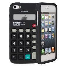 BUMPER - Housse CALCULATRICE IPhone 5 - Orange