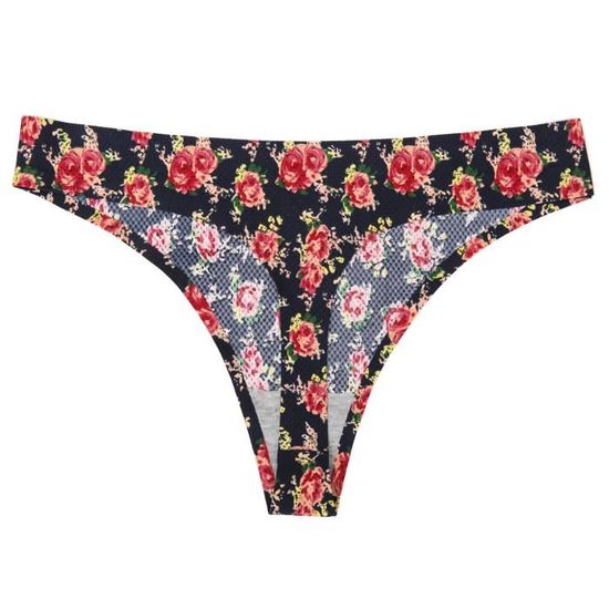 Culotte Slip Lingerie Sexy L Opard Fleurs Pilotes Pour Femmes String G