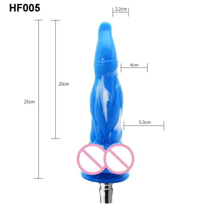 DORCH Dilatateur Anal Réaliste en Silicone pour Adulte Machine