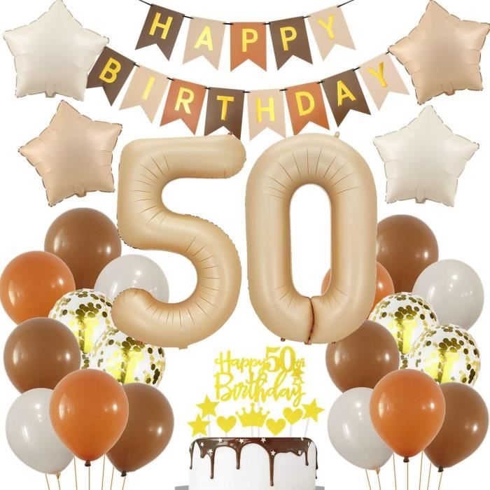 Ballon Ans Anniversaire Nude Cr Me Ans Ballons Decoration