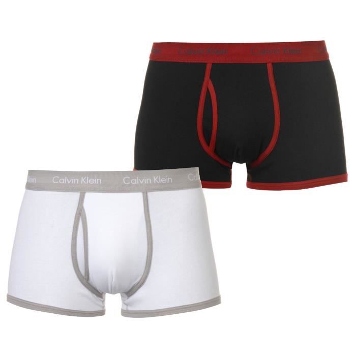 Calvin Klein Lot De 2 Paires Boxers Homme