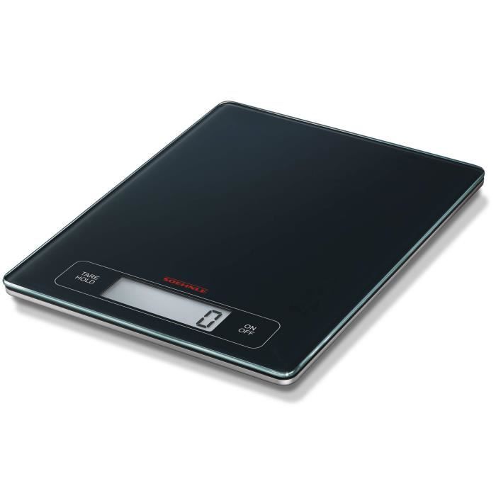 Soehnle Balance Électronique Page Profi, pèse aliment écran large multi fonctions Tare & Hold, balance alimentaire capacité 15 kg,