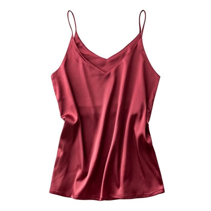 Caraco En Satin Nouvelle Mode Sexy En Soie Fronde Lingerie De Nuit M