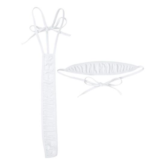 Iixpin Body String Sexy Femme Micro Bikini Dos Nu Bandage Lingerie