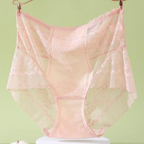 Culotte Slip Lingerie Sexy En Dentelle Pour Femmes Sous V Tements High
