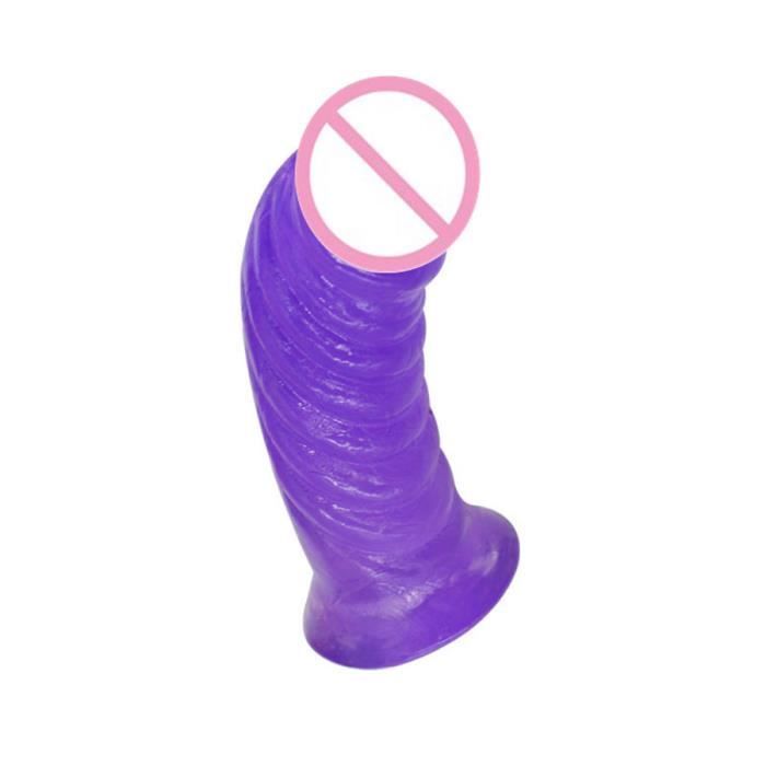 Godemiché réaliste à ventouse pour adulte pénis pour femme homme Gay