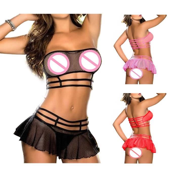 Lingerie érotique sexy pour femmes olympiques porno chauds grande