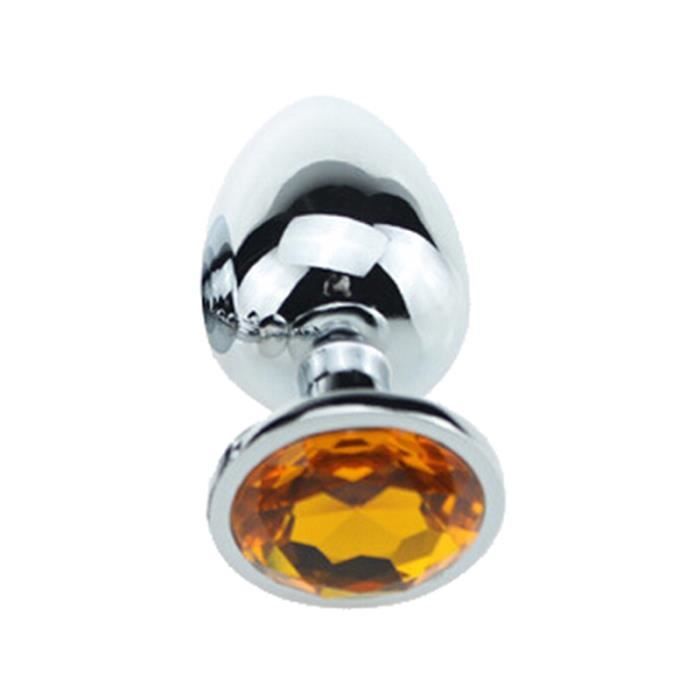 Gold Jouets Anaux En M Tal Plug Anal En Acier Inoxydable Jouets