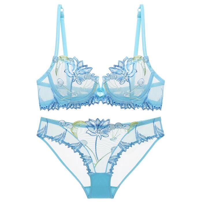 Ensemble Lingerie Femme Kjehome Dentelle Brod E Ultra Fine
