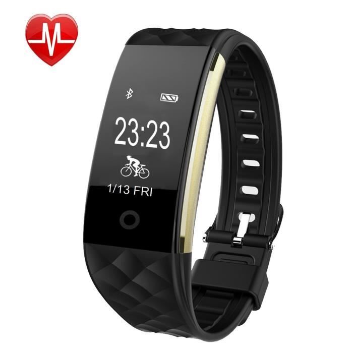 Smart Watch Bracelet Fitness Tracker sommeil de suivi des activités Smartwatch Call & Rappel de message Répondre à un appel