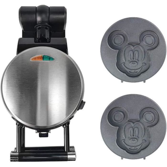 GAUFRIER GCE Gaufrier avec Plateaux de Cuisson antiadheacutesifs Mickey Sandwich Toastie Maker Chauffage Double Face Breamaker C1270