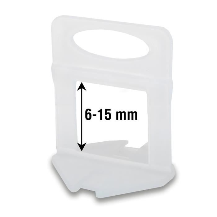 Bases RUBI Delta pour carreaux 5-16 mm d'épaisseur (3 mm - 400 un.)
