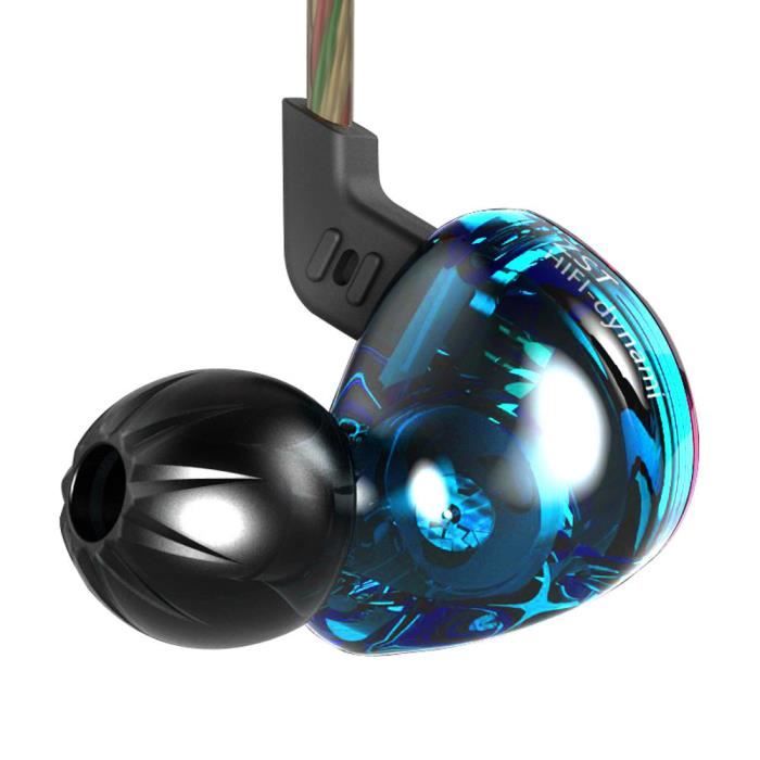 KZ ZST Coloured In Ear hybride lecteur Hi-Fi Sport casque écouteur 1578