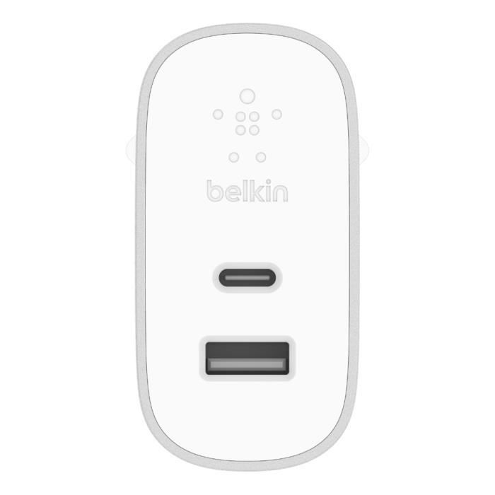 BELKIN CHG secteur USB-C USB-A Silver