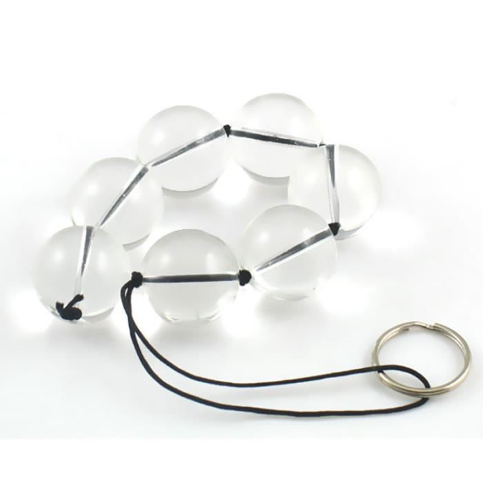 Perles Anales En Verre Grosses Boules De Cristal Plug Anal Jouets Sexuels Pour Femmes Et