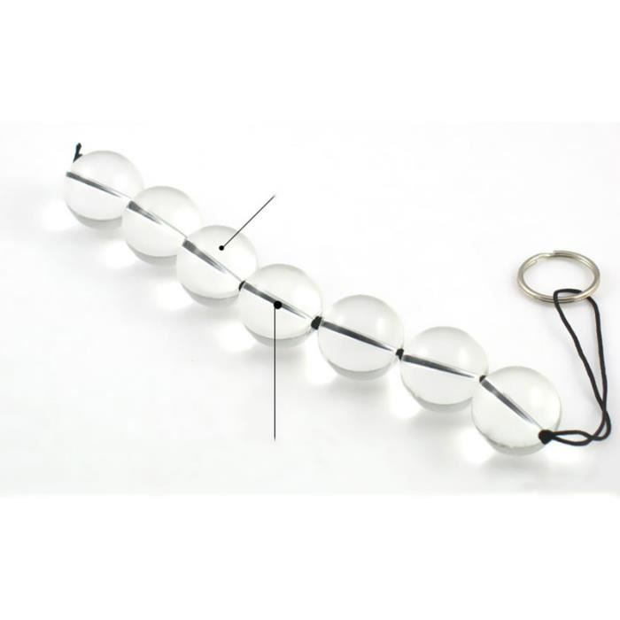 Perles Anales En Verre Grosses Boules De Cristal Plug Anal Jouets