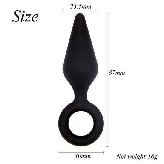 Plug Anal En Silicone Autrement Style A Gel De La Silice Jouets