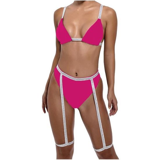 Bikini Maillot De Bain Sexy Femme Maillot De Bain Deux Pi Ces Ruban