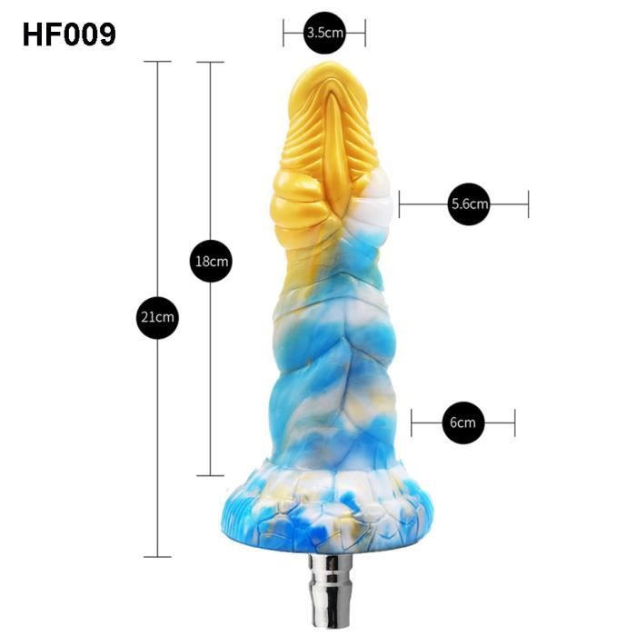 DORCH Dilatateur Anal Réaliste en Silicone pour Adulte Machine
