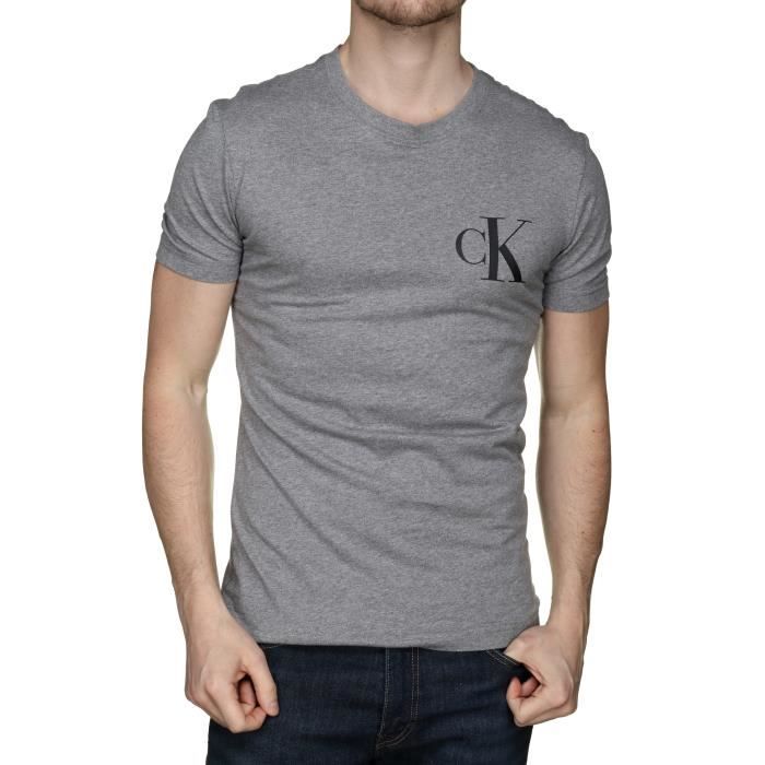 Tee Shirt Calvin Klein J30j315175 Instit Back P...