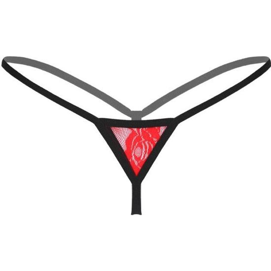 Iixpin Femme Micro String Ficelle Sexy Tanga Bikini Thong G String T