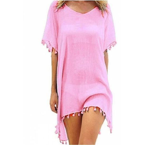 Robe De Plage Femmes Ete Bikini Cache Maillots Par O Pour Maillot Bain